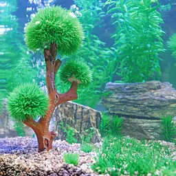 Декорація дерево Hobby Aqua Tree 3 15x6x26 см (41548) - мініатюра 5