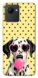 TPU чохол Demsky Pinky dolmatin для Realme C30s