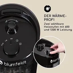 Інфрачервоний обігрівач Blumfeldt Heat Guru 360 (10032458) - мініатюра 6