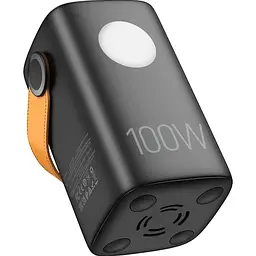 Зовнішній акумулятор Hoco DB160 Astrum PD100W fully compatible power bank 60 000mAh чорний - мініатюра 3