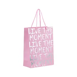 Подарунковий пакет Axent паперовий Live the moment 18х24 см (8501-29-A)