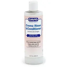 Ополіскувач та кондиціонер Davis Creme Rinse & Conditioner з колагеном для собак та котів 355 мл