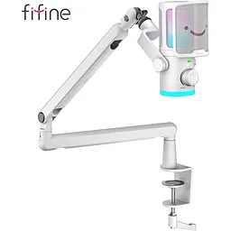 Мікрофон Fifine USB (TAM6W) - мініатюра 4