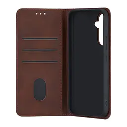 Чохол-книжка Premium Samsung A54 5G (A546) Dark Brown - мініатюра 3
