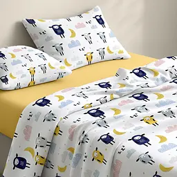 Дитяча постільна білизна фланель в ліжечко SHEEP BLUE CS2 COSAS (2200000003713) - мініатюра 2