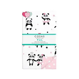 Підковдра полуторна Cosas Rose Panda 155х215см (PandaLoveRose_Dots_155q) - мініатюра 2
