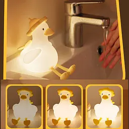 Нічник QW-D18 Duckling White / Yellow - мініатюра 3