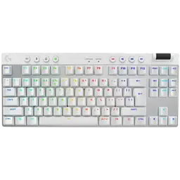 Клавiатура Logitech G PRO X TKL Lightspeed Tactile RGB White (920-012148)