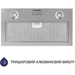 Витяжка вбудована Minola HBI 5204 I 700 LED - мініатюра 3