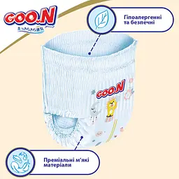 Підгузки-трусики Goo.N Premium Soft 5 (12-17 кг), 72 шт. (2 уп. х 36 шт.) - мініатюра 4