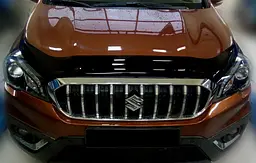 Дефлектор капоту мухобійка для Suzuki SX4 2016-