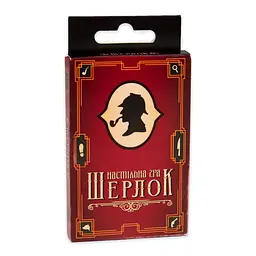 Карткова гра Шерлок Strateg 30338 українською мовою 36 карток