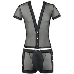 Чоловічий еротичний набір Passion 052 Set Michael black L/XL - мініатюра 3