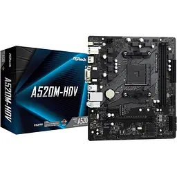 Материнська плата ASRock A520M-HDV [136443]