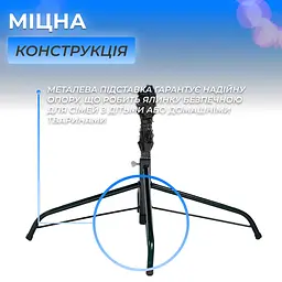 Лита штучна ялинка 2.5 м блакитна Карпатська V18 Преміум LUGI KOS-KARPBL25 - мініатюра 3