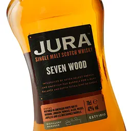 Віскі Jura Seven Wood Single Malt Scotch Whisky, 42%, 0,7 л (42746) - мініатюра 7
