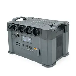 Power station ALLPOWERS S2000 Pro APP Control, Wi-Fi, Bluetooth, 2400W, 1451Wh LiFePO4 3500Cycles, MPPT 650w max, CAR port, DC12/24V, 4хAC 220V, 2xUSB-TYPE-C 200W, 2xUSB-A 18W, 2xUSB-A 36W, XT60, Fast charge 60min, 375×245×250mm, 14,5kg - мініатюра 2