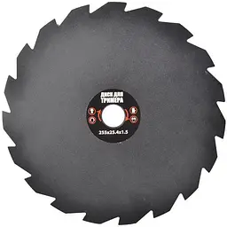 Диск для тримера та мотокоси Mastertool 19Т x 255 x 25.4 мм