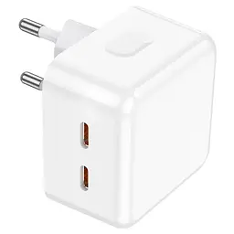МЗП Borofone BA76A Source PD35W (2USB-C) White - мініатюра 2