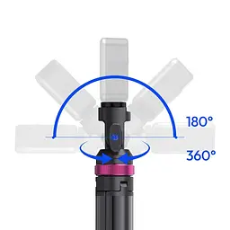 Штатив Ulanzi MT-89 Quick-Release Light Stand with Cold Shoe Mount (T082 MT-89) (T082) - мініатюра 7