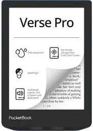 Електронна книга 6" Verse Pro, Azure, WiFi, 1448x1072 (E Ink Carta) PocketBook teh0028663