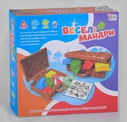 Розвиваюча настільна гра "Веселі мандри" UKВ-В 0044 Fun Game (6904660517493)