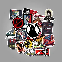 Стікерпак GeekLand Cinema Icons 50 штук - мініатюра 4