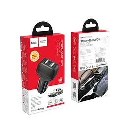 АЗП Hoco Z36 Leader 2.4A (2USB-A) Чорний - мініатюра 6
