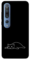 TPU чохол Demsky Lazy cat для Xiaomi Mi 10 / Mi 10 Pro