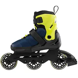 Дитячі ролики Rollerblade Microblade 3WD 36,5-40 Синій-Жовтий - мініатюра 7