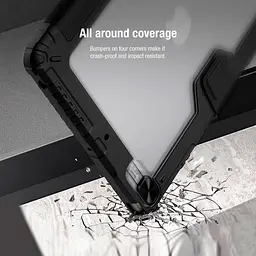 Чохол-книжка Nillkin Bumper Pro для Apple iPad 10.2` (2019-2021) Black [91632] - мініатюра 5