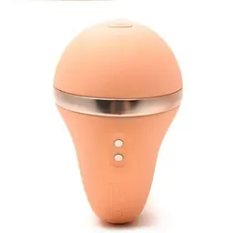 Вакуумний вібратор KisToy Tina Mini Violet вагінально-кліторальний Orange - мініатюра 6
