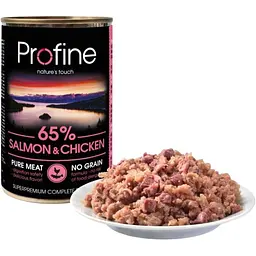 Вологий корм для собак Profine Salmon and Chicken з лососем і куркою 400 г - мініатюра 2