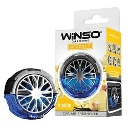 Освіжувач повітря WINSO Merssus, на дефлектор з регулюванням інтенсивності, 18мл Vanilla