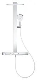 Душова система з термостатом для настінного монтажу Grohe Rainshower Aqua Pure 1016800000, Хром - мініатюра 3