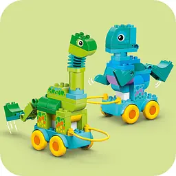 Конструктор LEGO DUPLO Town Динозаври на колесах 3в1 108 деталей (10451) - мініатюра 15