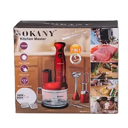 Кухонний комбайн SOKANY SM-5011-7 700 Вт Sokany SM-5011-7 - мініатюра 6