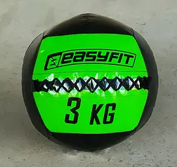 Медичний м'яч EasyFit Wall Ball (медбол, волболл) 3 кг (EF-WB-03)
