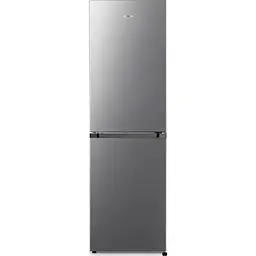 Холодильник Gorenje з нижньою морозильною камерою, 182х55х55см, 2 двері, 171(80)л, А+, NoFrost Plus, Зона св-ті, Сірий