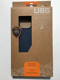 Чохол оригінальний UAG Outback 112365115555 (Original) для iPhone 12 Pro Max (6.7") Blue - мініатюра 7