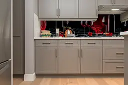 Кухонний фартух Happy Pocket Палке Вино для кухні наклейка ПВХ келихи шовку Червоний 60х200 см Z180511 - мініатюра 5