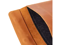 Чохол для ноутбука InCarne Klouz MacBook Pro 16 2019-2025 (вінтажний) коньяк (klouz-cognac-vintage-pro-16) - мініатюра 2