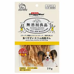 Ласощі для собак DoggyMan Dental Chew Chicken Achilles Доггімен Куряче сухожилля в'ялене 20 г