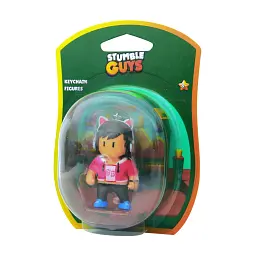 Коллекционная фигурка Stumble Guys Оператор Джина с кольцом пластиковая 5 см