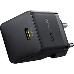 Мережевий зарядний пристрій Baseus Palm Fast Charger Type-C 30W P10111605113-00 Black - мініатюра 3