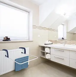 Сушарка для білизни підлогова Casa Si Kolibri 2in1 18m White (CS92131C06) - мініатюра 4