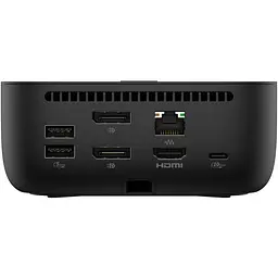 Мульти-адаптер - хаб - док-станція HP USB-C Dock G6 (9X3V1UT) Type-C (USB 3.1) to HDMI / 3x USB 3.1 / Type-C / 2xDP / RJ45 чорна - мініатюра 5