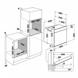 Духовка електрична Whirlpool WTAC8411SCAN - мініатюра 4