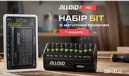 Набор біт Alloid Building Tools 11 шт. (SB-2111) - мініатюра 8