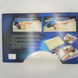 Ортопедична анатомічна подушка з ефектом пам'яті Memory Pillow біла - мініатюра 4